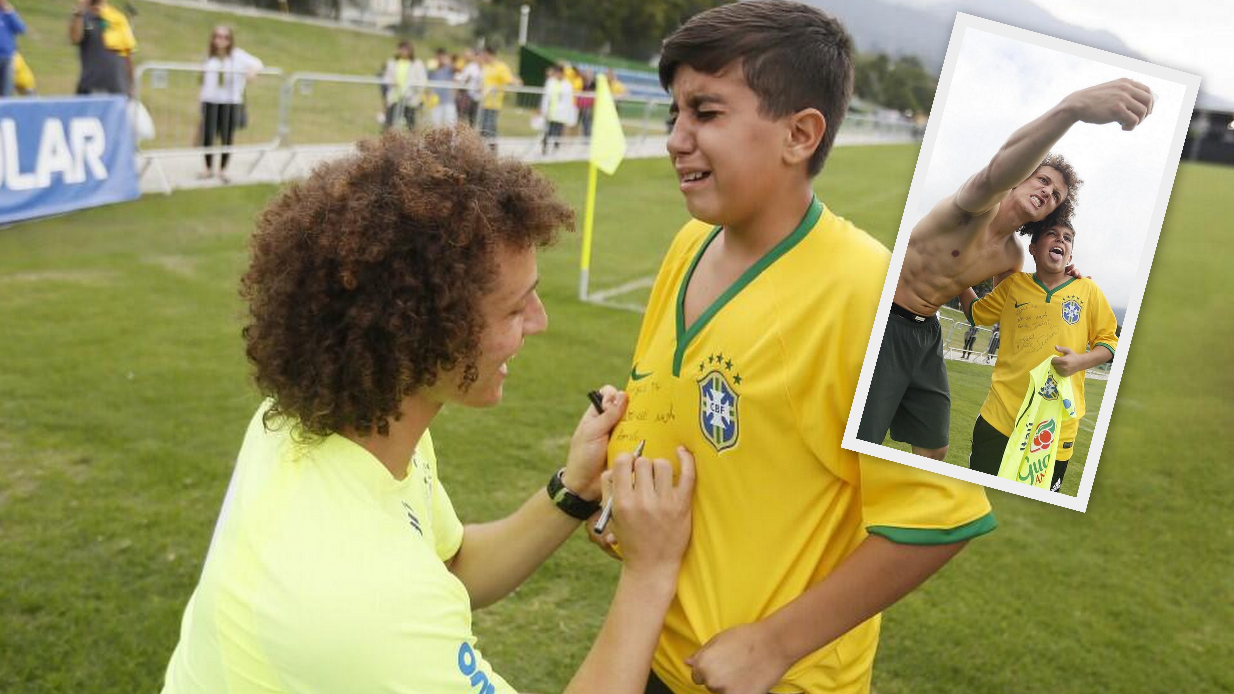 David Luiz a fanúšik_chlapec_koláž